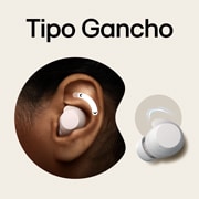 LG  LG xboom Buds by will.i.am | Audífonos Bluetooth | xboom Signature Sound con driver de grafeno | Color Blanco, USB cards, BUDS.AMEXLWH, thumbnail 11