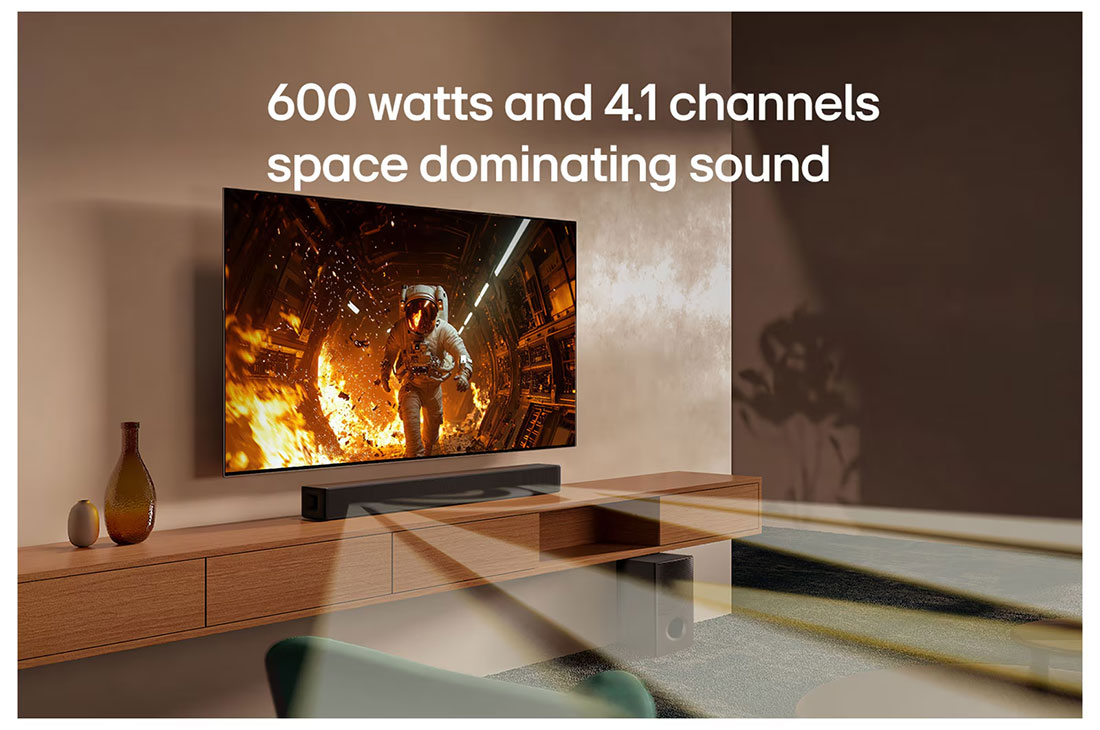 LG 4.1 canales Barra de sonido LG para TV con Dolby Atmos SH5A, lifestyle image, SH5A, thumbnail 13