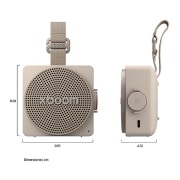 LG xboom Mini by will.i.am | bocina portátil y compacta para tu estilo de vida , left perspective view, MINI, thumbnail 15