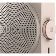 LG xboom Mini by will.i.am | bocina portátil y compacta para tu estilo de vida , knob close-up, MINI, thumbnail 8