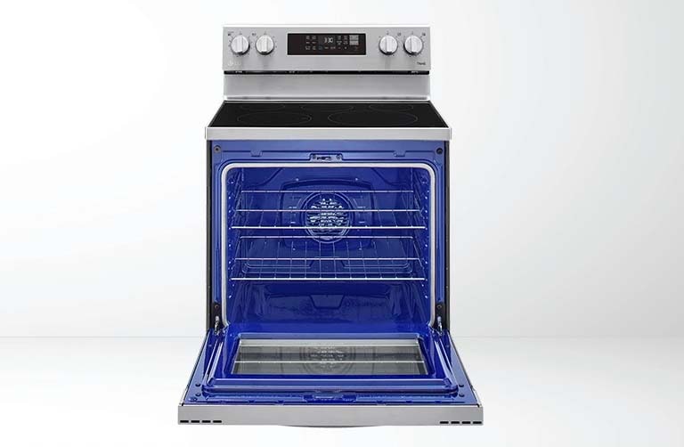 Estufa electrica 6.3pᶟ LG LREL6323S Freidora de aire