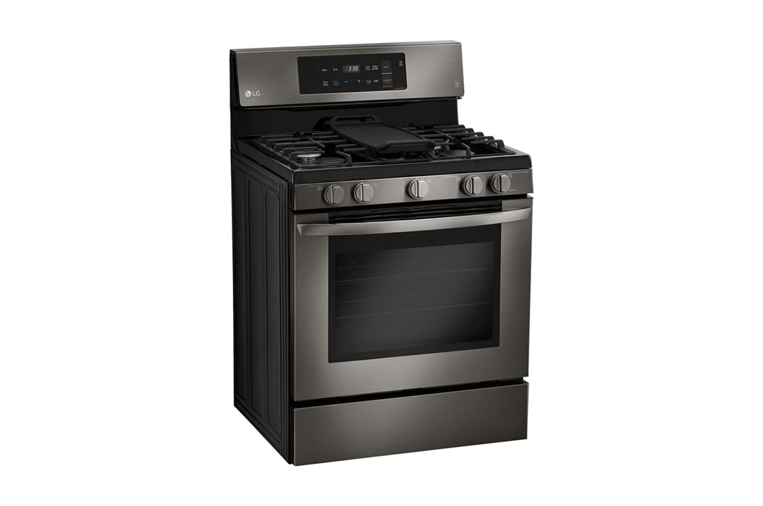 LG 5.4 pies cúbicos Horno cocina único a gas con convención por ventilador y EasyClean®, LRG3193BD, thumbnail 2