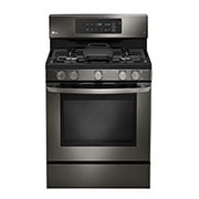 LG 5.4 pies cúbicos Horno cocina único a gas con convención por ventilador y EasyClean®, LRG3193BD, thumbnail 1