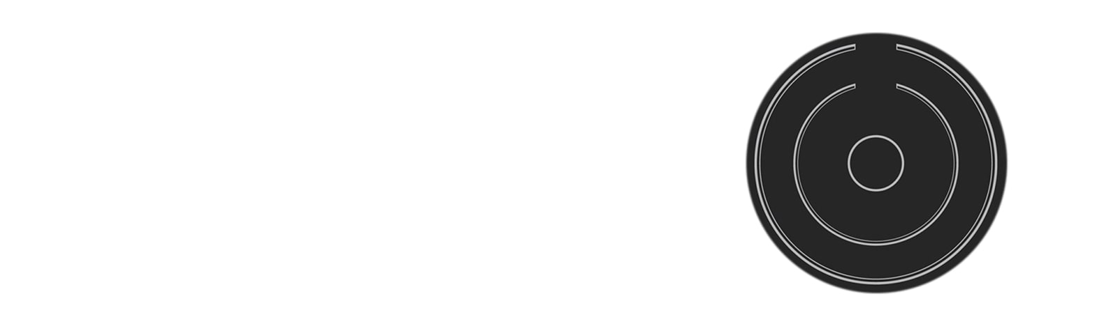 El video de la encimera eléctrica siendo calentada para que coincida con el tamaño del sartén.