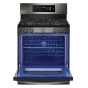 LG 5.4 pies cúbicos |Sistema de convección |Easy Clean™ |Triple Ultra Heat™ |Bloqueo automático de gas, LRG3194BD, thumbnail 7