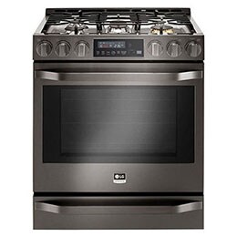 LG STUDIO 6.3 ft³ Horno a gas Inteligente con Wi-Fi Slide-In Range (Cocina deslizable) con ProBake Convection®2