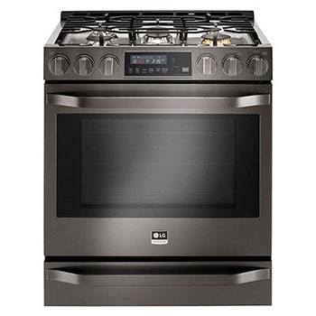 LG STUDIO 6.3 ft³ Horno a gas Inteligente con Wi-Fi Slide-In Range (Cocina deslizable) con ProBake Convection®1