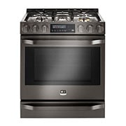 LG STUDIO 6.3 ft³ Horno a gas Inteligente con Wi-Fi Slide-In Range (Cocina deslizable) con ProBake Convection®, LSSG3020BD, thumbnail 1