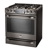 LG STUDIO 6.3 ft³ Horno a gas Inteligente con Wi-Fi Slide-In Range (Cocina deslizable) con ProBake Convection®, LSSG3020BD, thumbnail 3