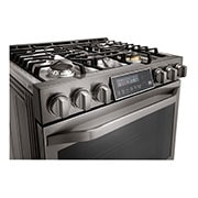 LG STUDIO 6.3 ft³ Horno a gas Inteligente con Wi-Fi Slide-In Range (Cocina deslizable) con ProBake Convection®, LSSG3020BD, thumbnail 7