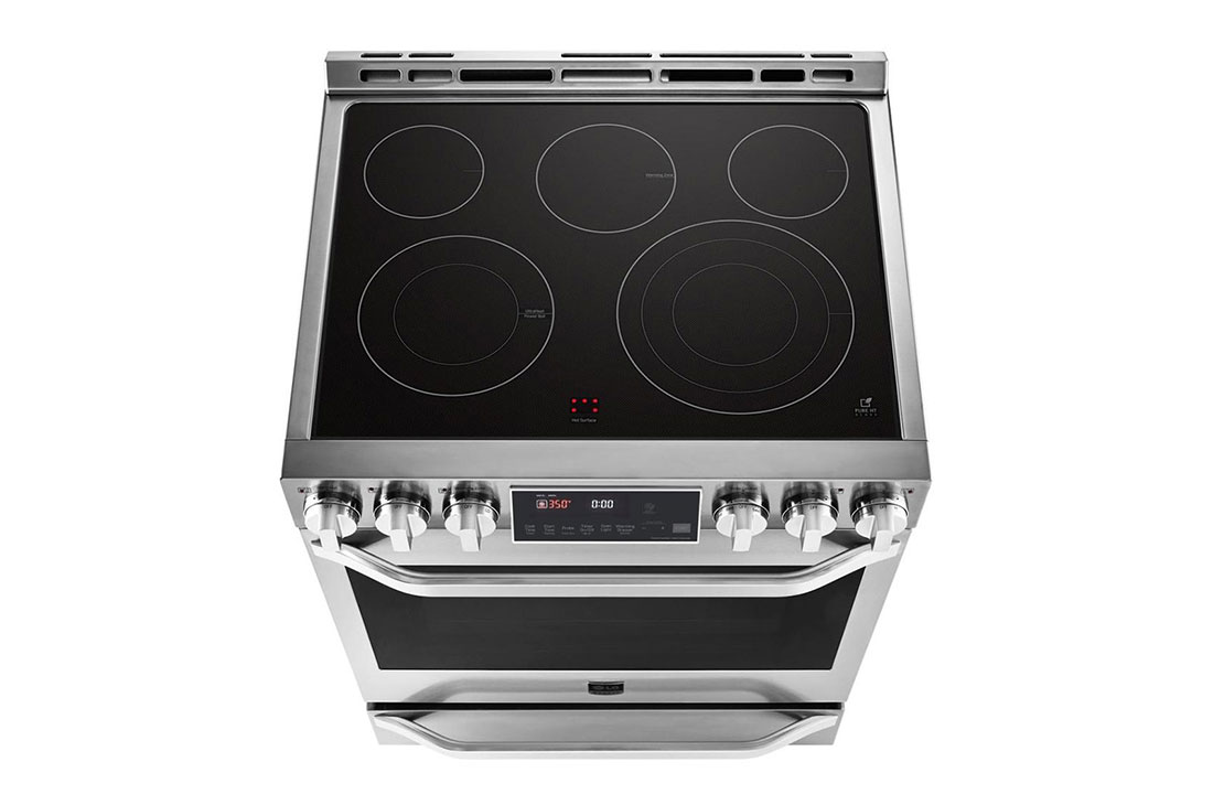 LG STUDIO 6.3 ft³ Horno Eléctrico Individual con Slide-In-Range (Cocina Deslizable) con ProBake Convection®, LSSE3027ST, thumbnail 4