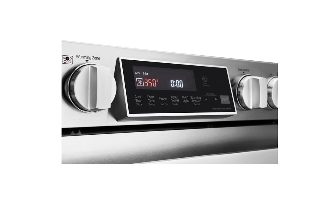 LG STUDIO 6.3 ft³ Horno Eléctrico Individual con Slide-In-Range (Cocina Deslizable) con ProBake Convection®, LSSE3027ST, thumbnail 9
