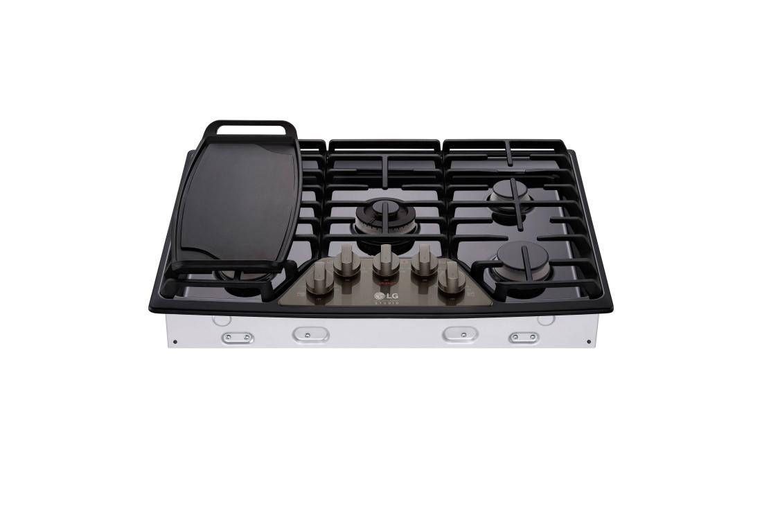 LG Estufa Sobre Mesa 30'' LG Studio  5 quemadores Quemador doble UltraHeat™ , LSCG307BD, thumbnail 3