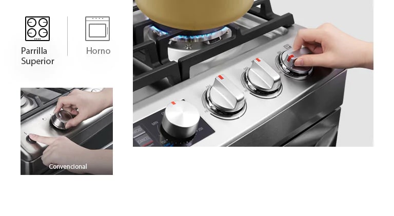 Fácil de Encender con Una Mano