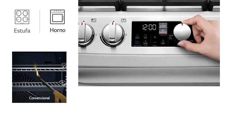 Fácil de Encender con Una Mano