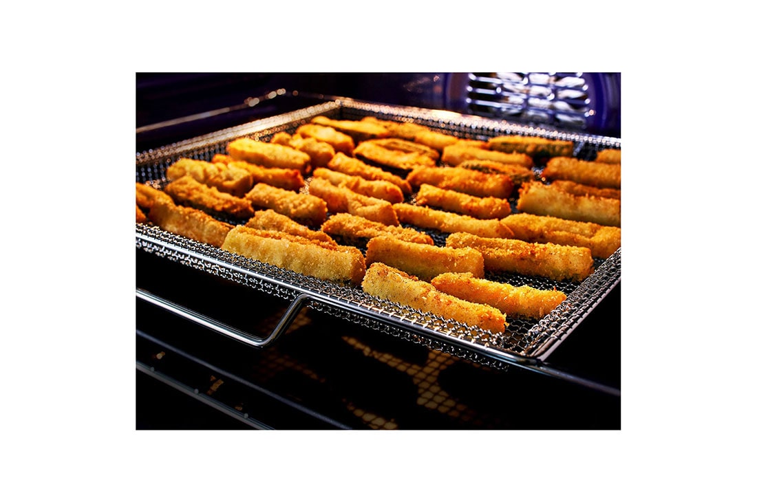 LG 6.3 pies cúbicos InstaView™ con WiFi inteligente habilitado para convección real con alcance eléctrico y freidora de aire, LREL6325F, LREL6325F, thumbnail 11