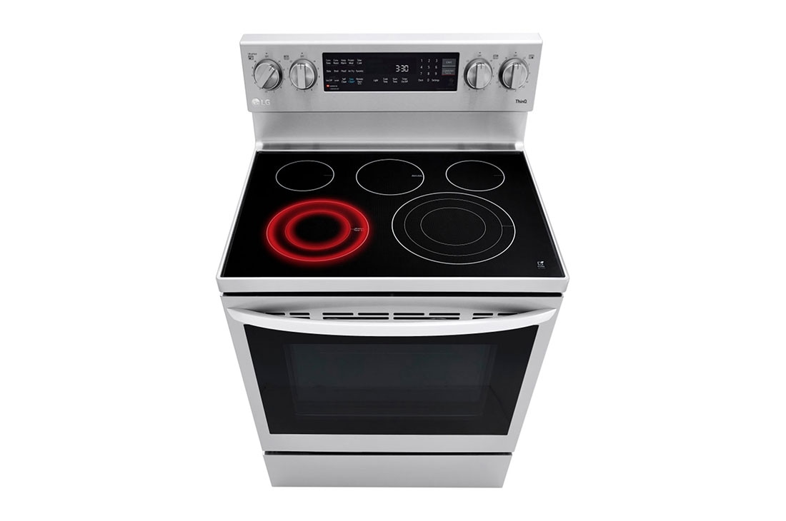 LG 6.3 pies cúbicos InstaView™ con WiFi inteligente habilitado para convección real con alcance eléctrico y freidora de aire, LREL6325F, LREL6325F, thumbnail 13