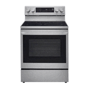 LG 6.3 pies cúbicos InstaView™ con WiFi inteligente habilitado para convección real con alcance eléctrico y freidora de aire, LREL6325F, LREL6325F, thumbnail 1