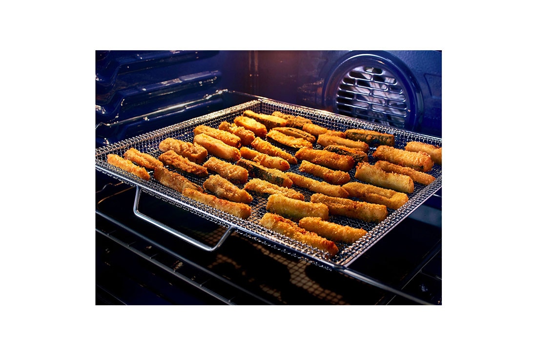 LG Estufa a Gas 5.8 pies cúbicos InstaView™ con Wi-Fi inteligente habilitado para Convección Real con Freidora de Aire, LRGL5825F, LRGL5825F, thumbnail 11