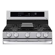 LG Estufa a Gas 5.8 pies cúbicos InstaView™ con Wi-Fi inteligente habilitado para Convección Real con Freidora de Aire, LRGL5825F, LRGL5825F, thumbnail 14