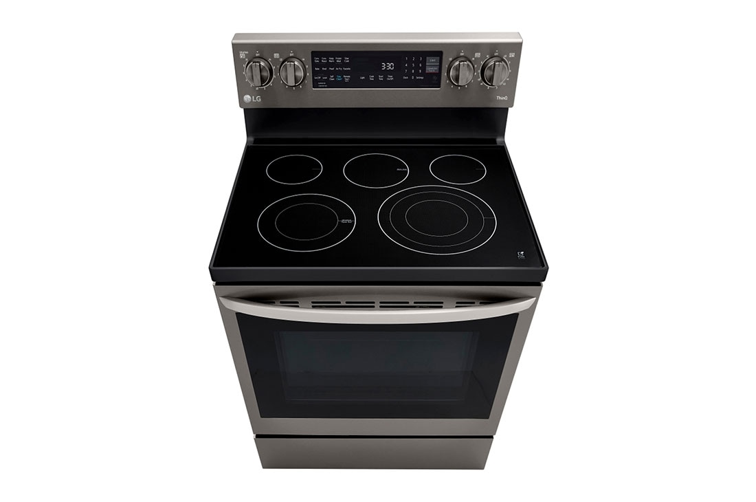 LG 6.3 pies cúbicos InstaView™ con WiFi inteligente habilitado para convección real con alcance eléctrico y freidora de aire, LREL6325D, LREL6325D, thumbnail 12