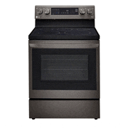 LG 6.3 pies cúbicos InstaView™ con WiFi inteligente habilitado para convección real con alcance eléctrico y freidora de aire, LREL6325D, LREL6325D, thumbnail 1