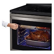 LG 6.3 pies cúbicos InstaView™ con WiFi inteligente habilitado para convección real con alcance eléctrico y freidora de aire, LREL6325D, LREL6325D, thumbnail 7