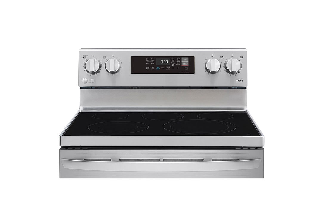 Estufa electrica 6.3pᶟ LG LREL6323S Freidora de aire