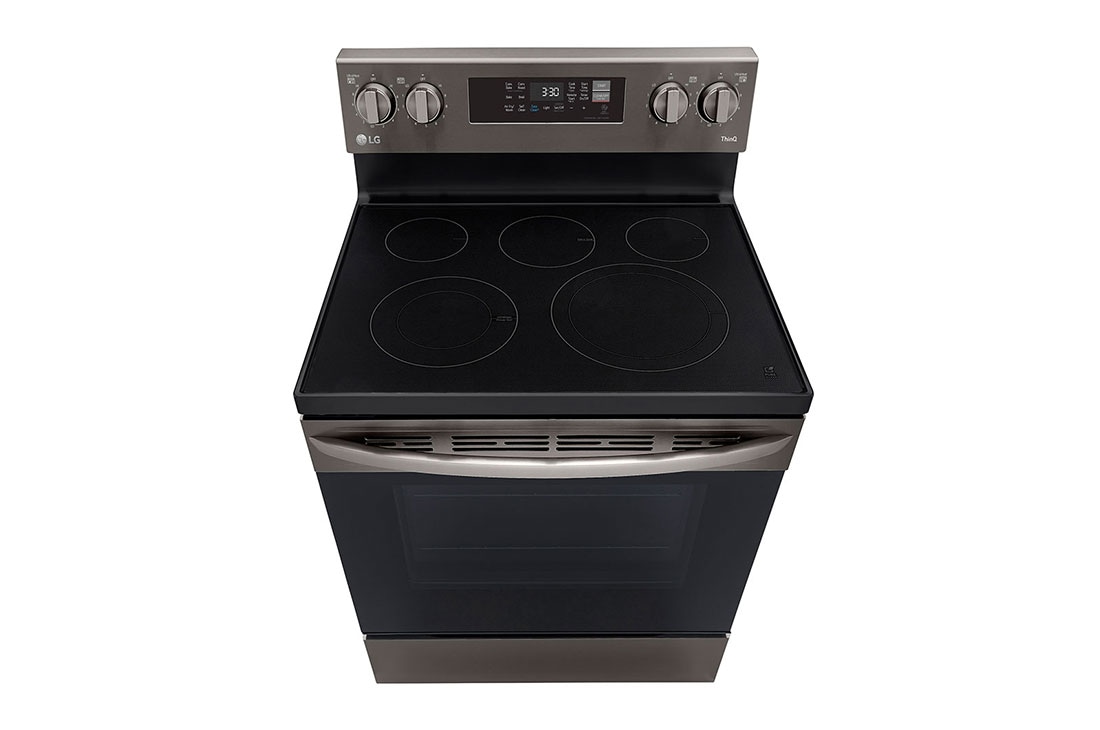 LG 6.3 pies cúbicos WiFi inteligente habilitado para convección por ventilador con alcance eléctrico, freidora de aire y con EasyClean®, LREL6323D, LREL6323D, thumbnail 7