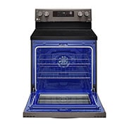 LG 6.3 pies cúbicos WiFi inteligente habilitado para convección por ventilador con alcance eléctrico, freidora de aire y con EasyClean®, LREL6323D, LREL6323D, thumbnail 4