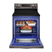 LG 6.3 pies cúbicos WiFi inteligente habilitado para convección por ventilador con alcance eléctrico, freidora de aire y con EasyClean®, LREL6323D, LREL6323D, thumbnail 5