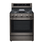 LG Estufa a Gas 5.8 pies cúbicos InstaView™ con Wi-Fi inteligente habilitado para Convección Real con Freidora de Aire, LRGL5825D, LRGL5825D, thumbnail 1