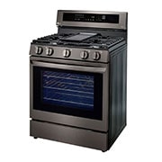 LG Estufa a Gas 5.8 pies cúbicos InstaView™ con Wi-Fi inteligente habilitado para Convección Real con Freidora de Aire, LRGL5825D, LRGL5825D, thumbnail 3