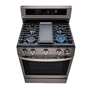 LG Estufa a Gas 5.8 pies cúbicos InstaView™ con Wi-Fi inteligente habilitado para Convección Real con Freidora de Aire, LRGL5825D, LRGL5825D, thumbnail 13