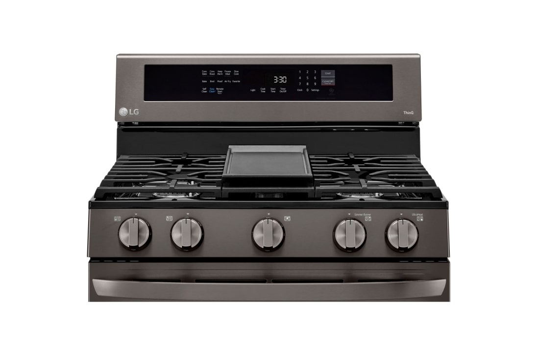 LG Estufa a Gas 5.8 pies cúbicos InstaView™ con Wi-Fi inteligente habilitado para Convección Real con Freidora de Aire, LRGL5825D, LRGL5825D, thumbnail 14