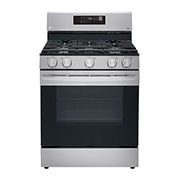 LG 5.8 pies cúbicos WiFi inteligente habilitado para convección por ventilador con alcance a gas, freidora de aire y con EasyClean®, LRGL5823S, LRGL5823S, thumbnail 1