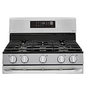 LG 5.8 pies cúbicos WiFi inteligente habilitado para convección por ventilador con alcance a gas, freidora de aire y con EasyClean®, LRGL5823S, LRGL5823S, thumbnail 9