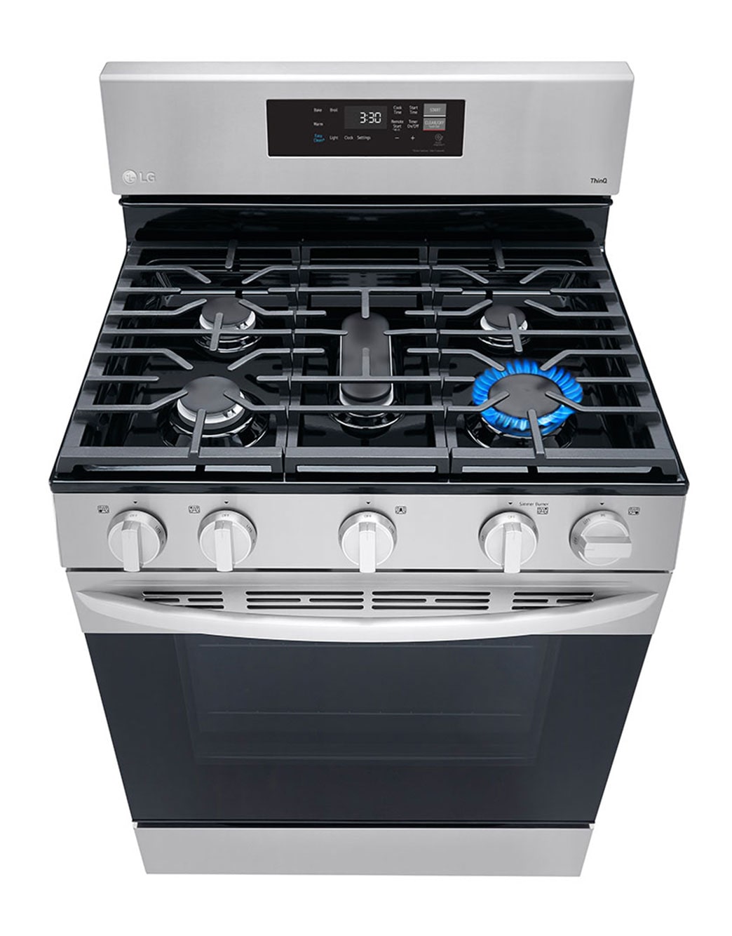 Estufa a gas 5.8pᶟ LG LRGL5821S WiFi LG Caribe