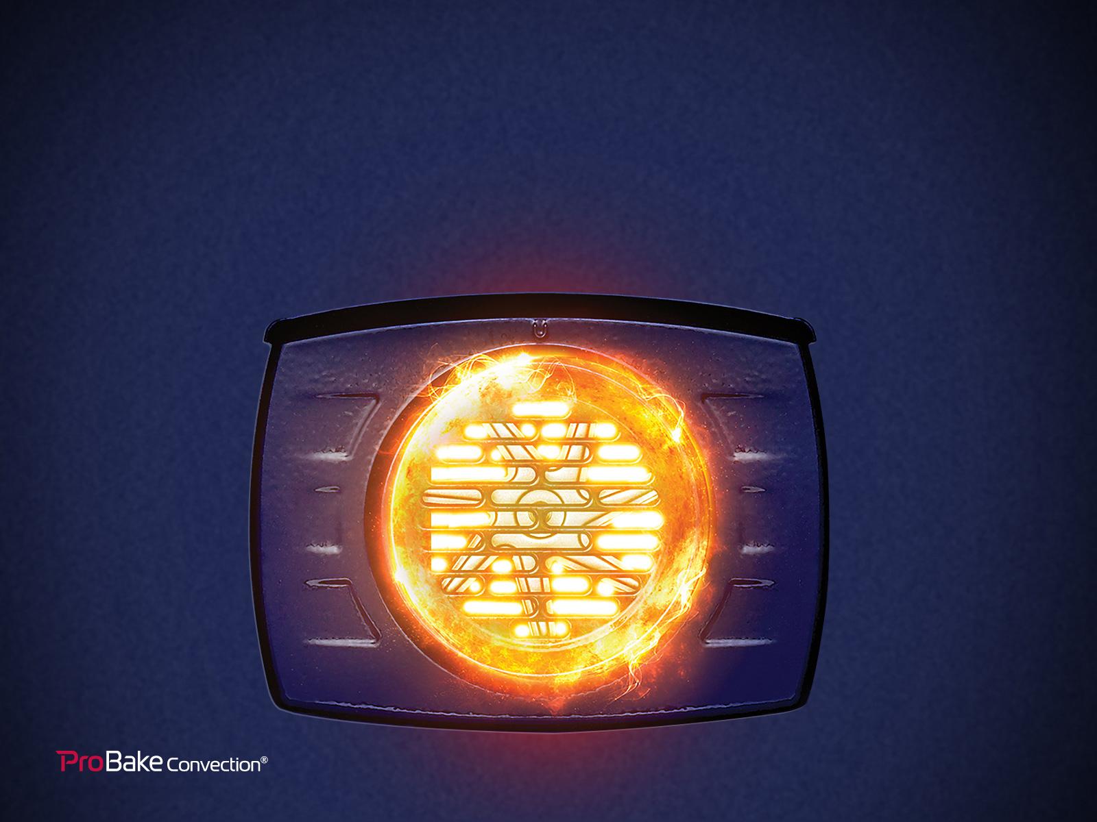 Cocción perfecta en cada bandeja, en todo momento.