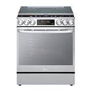 LG Estufa a Gas de 5.8 p³ LG InstaView™ 5/Triple Quemador Freidora de aire ThinQ™ EasyClean, LRGL5847S, LRGL5847S, thumbnail 1
