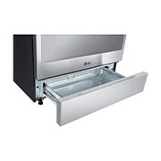 LG Estufa a Gas de 5.8 p³ LG InstaView™ 5/Triple Quemador Freidora de aire ThinQ™ EasyClean, LRGL5847S, LRGL5847S, thumbnail 7