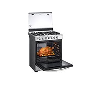 LG Estufa a Gas&nbsp;LG 5.2 pies cúbicos de 6 Quemadores, Lado Derecho Puerta Abierta_Comida 2, LRGZ5253S, thumbnail 11