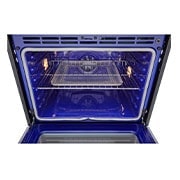 LG Horno Empotrable Eléctrico LG Studio  4.7p³ Convección y Freidora de Aire Smart ThinQ™, Perspectiva superior abierta, WSEP4723F, thumbnail 6