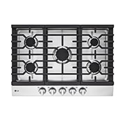 LG Estufa a gas de 36'' con quemador UltraHeat™ de 20.000 BTU, Superior, CBGJ3623S, thumbnail 1