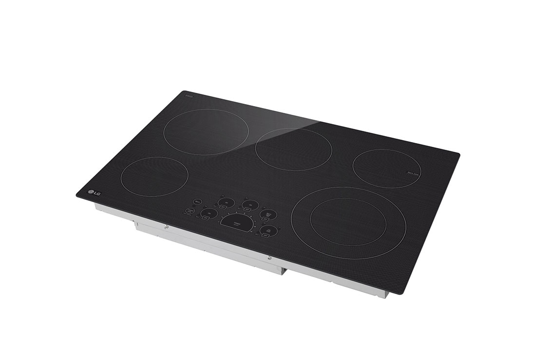 LG Cooktop Eléctrica 30'' LG Studio Controles SmoothTouch™, Right side view, LCE3010SB, thumbnail 3