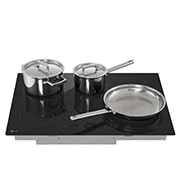 LG Cooktop Eléctrica 30'' LG Studio Controles SmoothTouch™, Top view with stand, LCE3010SB, thumbnail 5