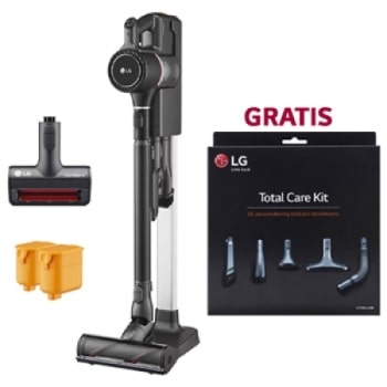 vista lateral de -45 grados en una estación de carga con 2 baterías recargables