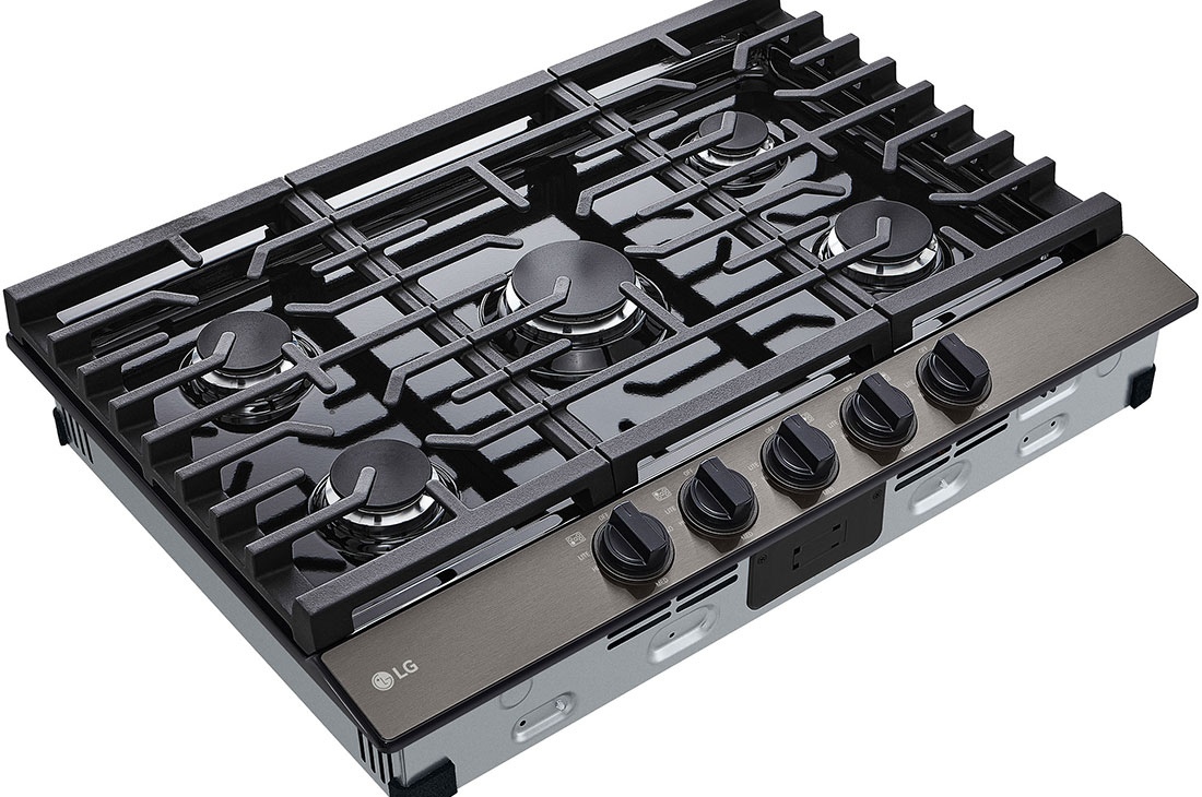 LG Estufa a gas de 30'' con quemador UltraHeat™ de 20.000 BTU, Control, CBGJ3023D, thumbnail 6