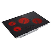 LG 30'' parrilla de cocción eléctrica inteligente con 4&nbsp;quemadores, Luz derecha encendida, CBEW3013BE, thumbnail 9