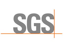 El logotipo de SGS.
